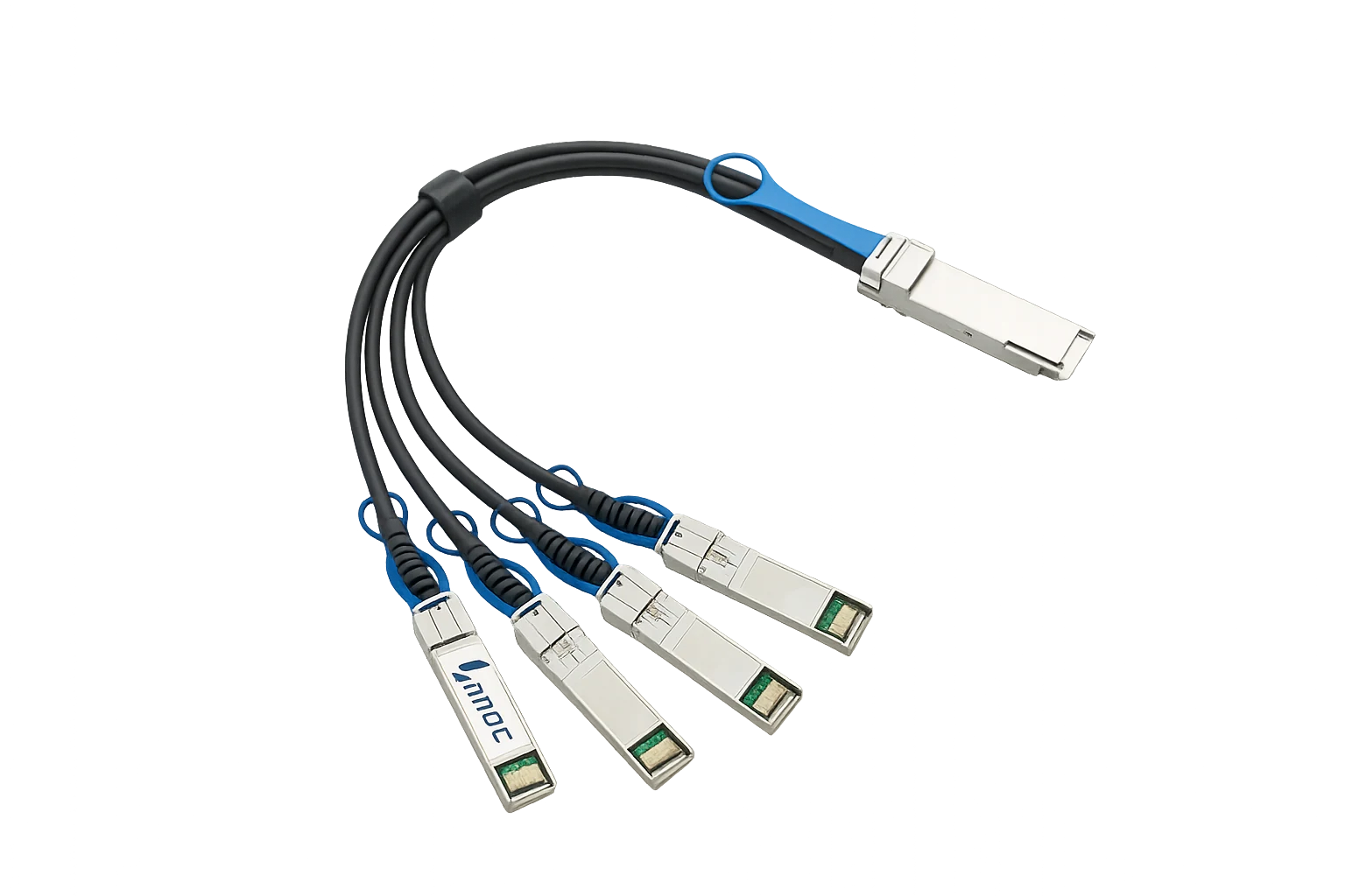 Sanoc 聖威光電｜40G QSFP+ to 4×10G SFP+ Breakout DAC｜DAC/AOC/AEC 纜線